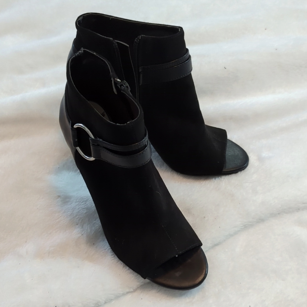 Black Heeled Booties